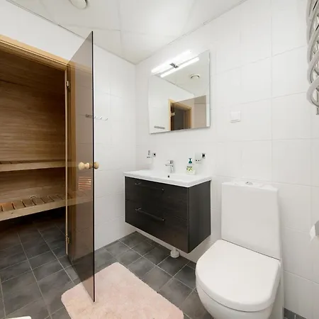 Apartman Cozy Lootsi With Sauna And Balcony - Centre Tallinn